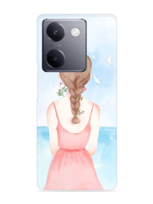 Watercolor Girl Vector Snap Case for Vivo Y300 Plus (5G)