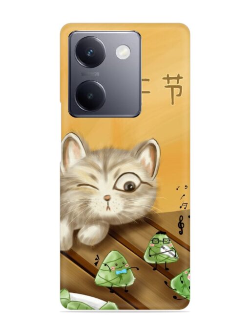 Cat Scorpion Dancing Snap Case for Vivo Y300 Plus (5G)