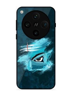 Lord Shiva Glossy Metal Phone Cover for Oppo Find X8 Pro