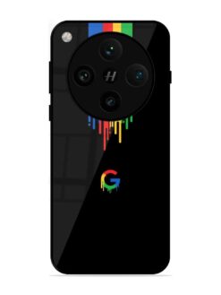 Google Logo Glossy Metal Phone Cover for Oppo Find X8 Pro