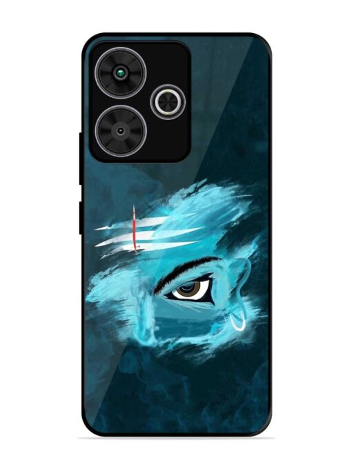 Lord Shiva Glossy Metal Phone Cover for Poco M6 Plus (5G)