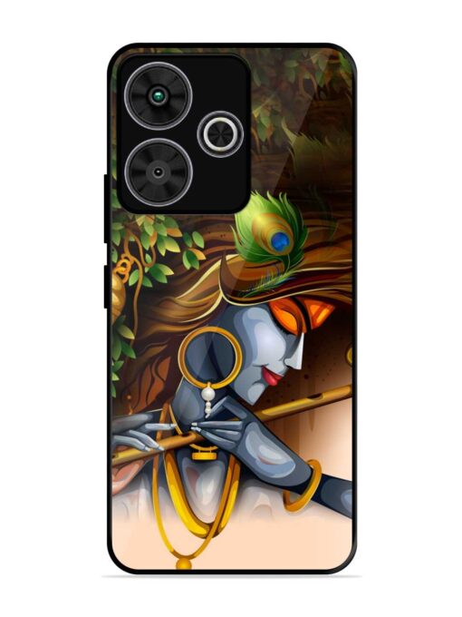 Krishna Glossy Metal Phone Cover for Poco M6 Plus (5G)