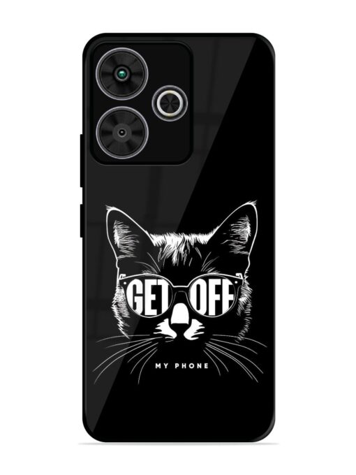 Get Off Glossy Metal TPU Phone Cover for Poco M6 Plus (5G)