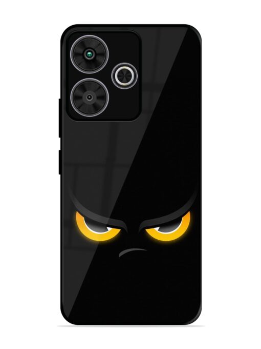 Cartoon Eye Glossy Metal Phone Cover for Poco M6 Plus (5G)