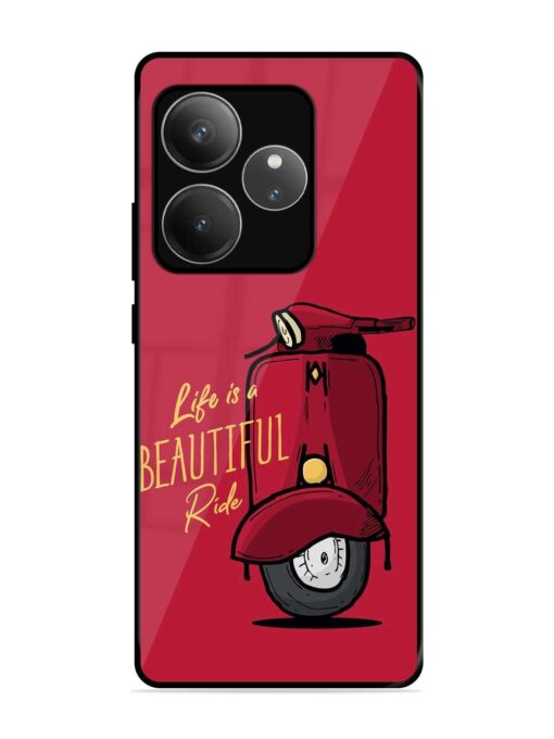 Life Is Beautiful Rides Glossy Metal Phone Cover for Realme Gt 6