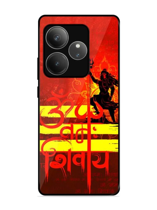 Illustration Lord Shiva Glossy Metal TPU Phone Cover for Realme Gt 6