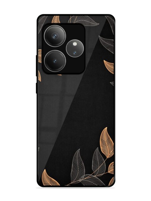 Foliage Art Glossy Metal Phone Cover for Realme Gt 6