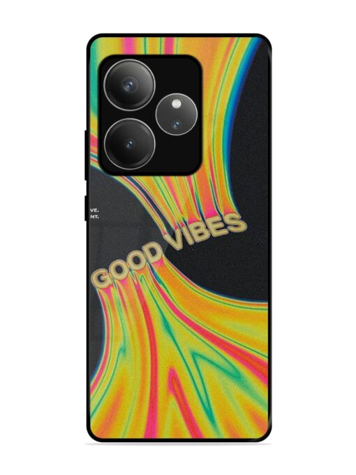 Good Vibes Glossy Metal Phone Cover for Realme Gt 6