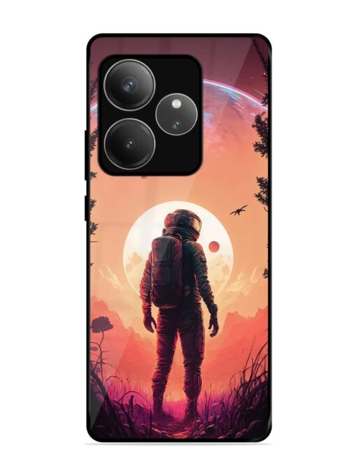 Red Sky At Morning Glossy Metal Phone Cover for Realme Gt 6