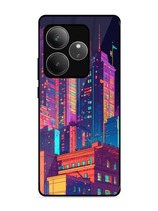 City View Glossy Metal Phone Cover for Realme Gt 6