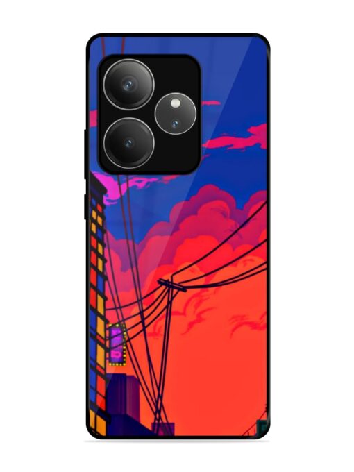 Sky At Morning Glossy Metal Phone Cover for Realme Gt 6