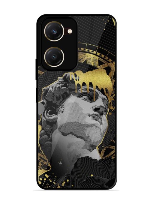 Roman Face Glossy Metal Phone Cover for Vivo T3 Lite (5G)