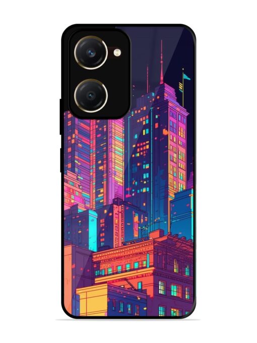 City View Glossy Metal Phone Cover for Vivo T3 Lite (5G)