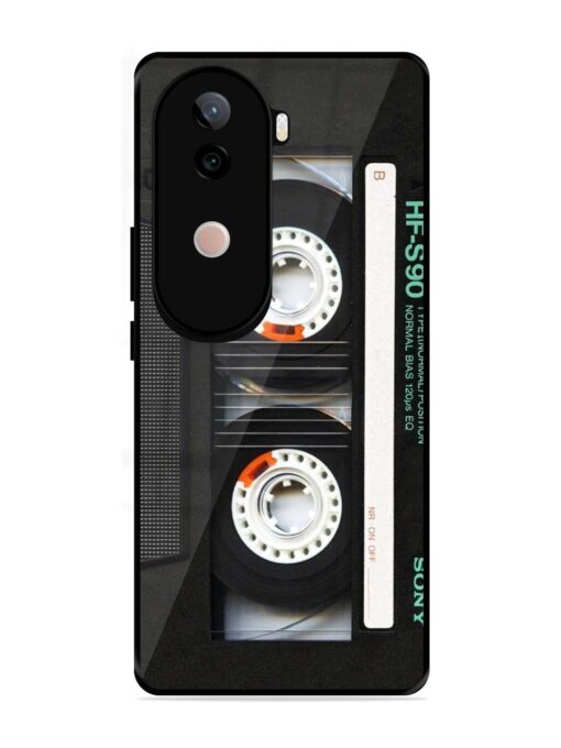 Sony Hf-S90 Cassette Glossy Metal Phone Cover for Vivo V40E (5G)