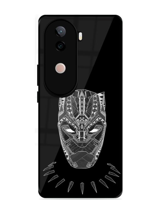 Fictional Art Glossy Metal Phone Cover for Vivo V40E (5G)