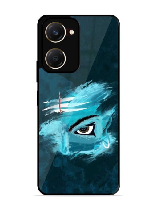 Lord Shiva Glossy Metal Phone Cover for Vivo Y18T