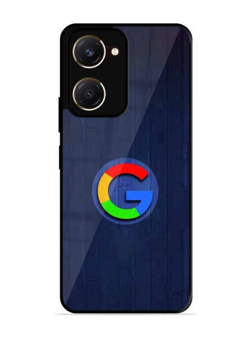 Google Logo Printed Glossy Metal TPU Phone Cover for Vivo Y18T