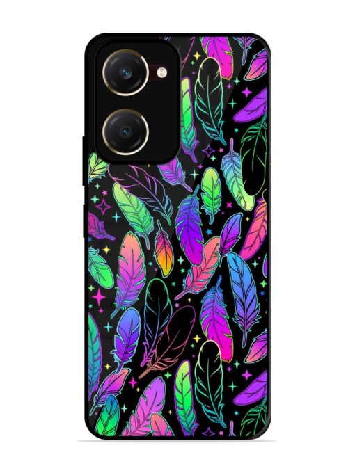 Bright Multi Colored Seamless Glossy Metal Phone Cover for Vivo Y18T