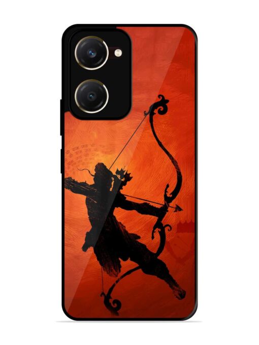 Illustration Lord Rama Glossy Metal Phone Cover for Vivo Y18T