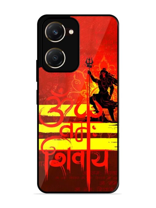 Illustration Lord Shiva Glossy Metal TPU Phone Cover for Vivo Y18T