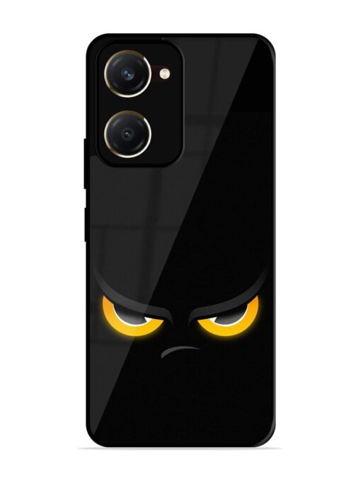 Scary Yellow Eye Glossy Metal TPU Phone Cover for Vivo Y18T