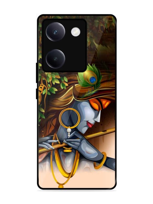 Krishna Glossy Metal Phone Cover for Vivo Y300 Plus (5G)