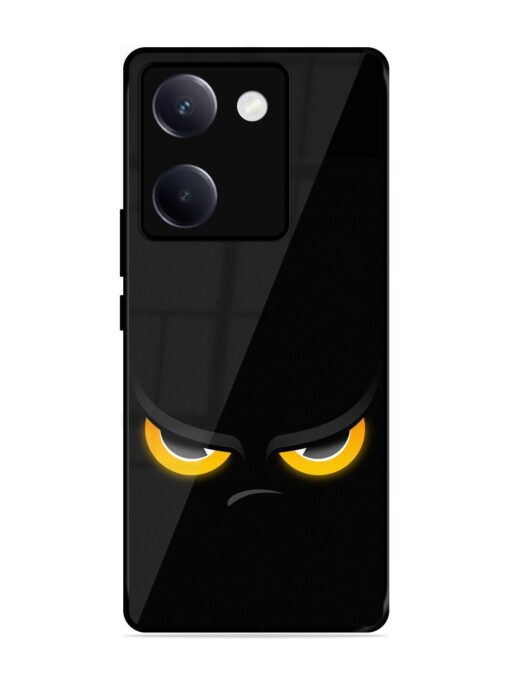 Scary Yellow Eye Glossy Metal TPU Phone Cover for Vivo Y300 Plus (5G)