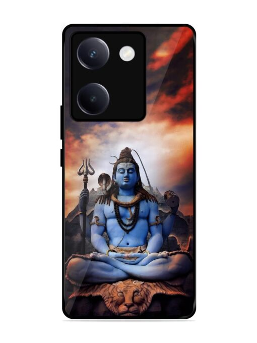 Jai Jai Shiv Glossy Metal Phone Cover for Vivo Y300 Plus (5G)