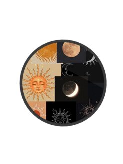 Celestial Collage Printed Phone Grip Holder