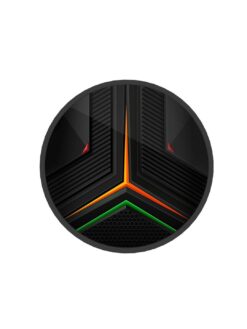 Orange Triangle Light Printed Phone Grip Holder