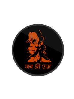 Angry Hanuman Printed Phone Grip Holder