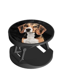 Alternative view of Beagle Portrait Printed Phone Grip Holder