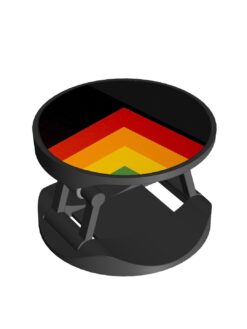 Alternative view of Triangle Colorful Printed Phone Grip Holder