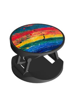 Alternative view of Colorful Paint Printed Phone Grip Holder