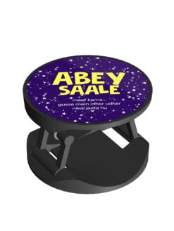Alternative view of Abey Saale Humorous Printed Phone Grip Holder