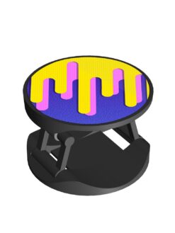 Alternative view of 3 Color Glimp Printed Phone Grip Holder