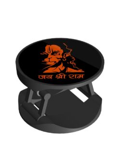 Alternative view of Angry Hanuman Printed Phone Grip Holder