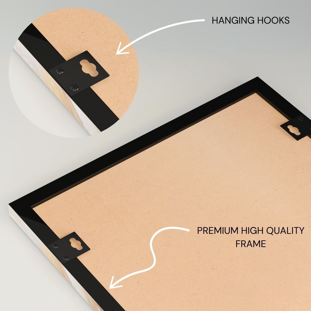 Customized Square Canvas Wall Painting Frame Zapvi