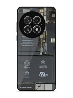 Phone Insider Glossy Metal Phone Cover for Oneplus 13 (5G)