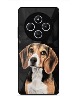 Beagle Portrait Glossy Metal Phone Cover for Xiaomi Redmi A4 (5G)