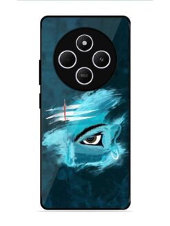 Lord Shiva Glossy Metal Phone Cover for Xiaomi Redmi A4 (5G)