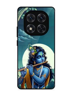 Krishna's Divine Flute Glossy Metal Phone Cover for Xiaomi Redmi Note 14 Pro (5G)