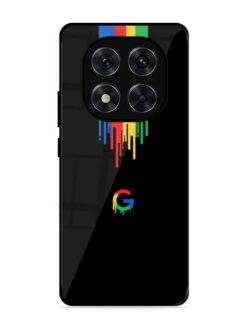 Google Logo Glossy Metal Phone Cover for Xiaomi Redmi Note 14 Pro (5G)