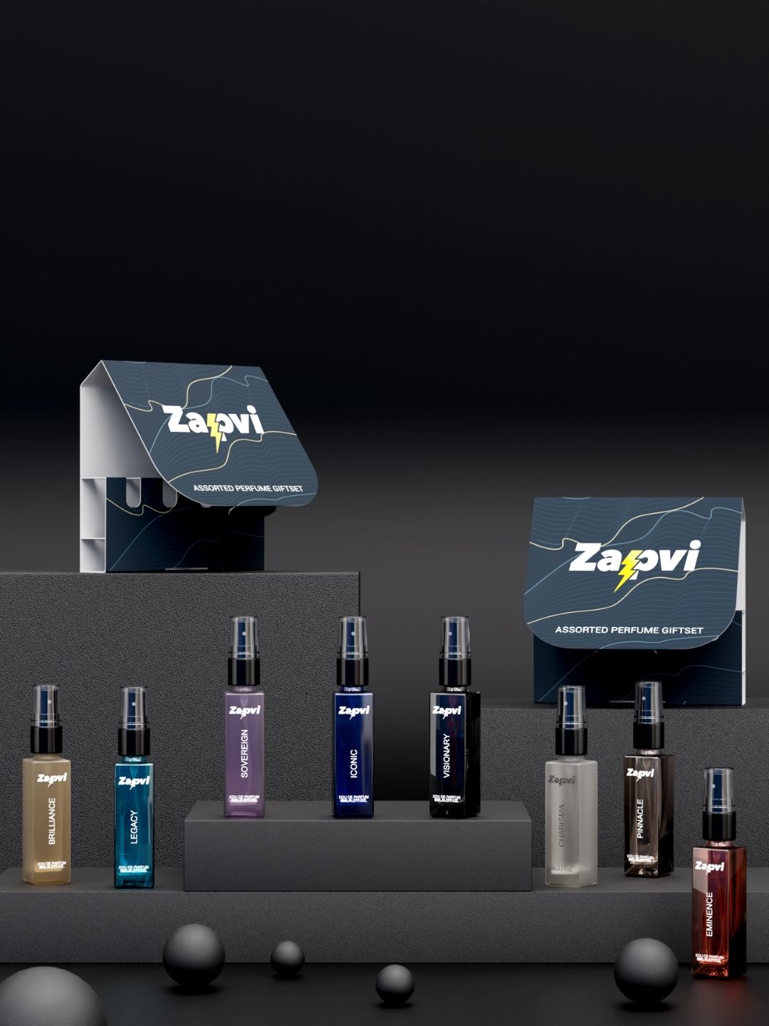 The Grand Essence Luxury Perfume Gift Set – 8 x 8ml - Zapvi