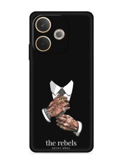 Rebels Slogan Man Embossed Soft Silicone Case for Oppo A5 Pro (5G)