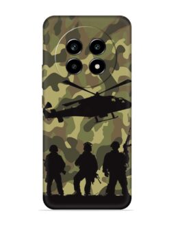 Army Heros Embossed Soft Silicone Case for Realme 14 Pro Lite (5G)