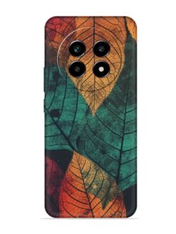 Leaves Artwork Embossed Soft Silicone Case for Realme 14 Pro Lite (5G)