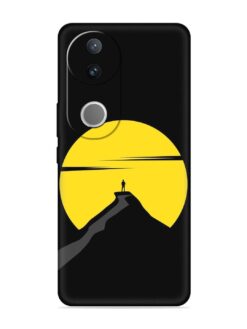 Black Ultra Vector Embossed Soft Silicone Case for Vivo V50 (5G)