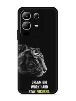 Dream Big Work Hard Embossed Soft Silicone Case for Infinix Note 50X (5G)