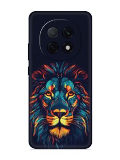 Colorful Lion Embossed Soft Silicone Case for Oppo F29 (5G)